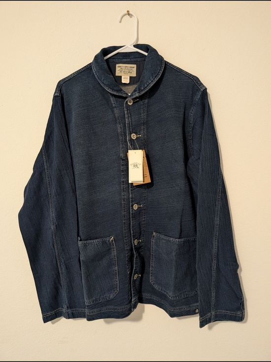 Ralph Lauren Double RL Other - Ralph Lauren Double RL Dark Indigo Shawl-Collar Button Shirt